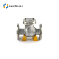 JKTLPC055 industrial inline carbon steel flanged air line check valve